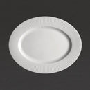 Steelite Willow Oval Plate. length 330mm. (Pack of 12)