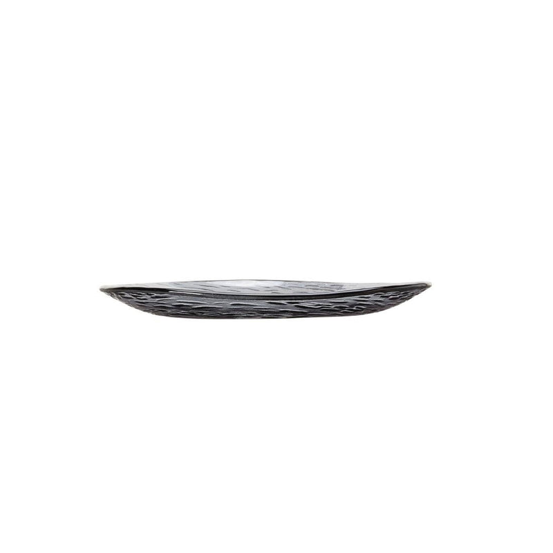 Steelite Scape Glass Platters 250mm Smoked (Pack of 12)