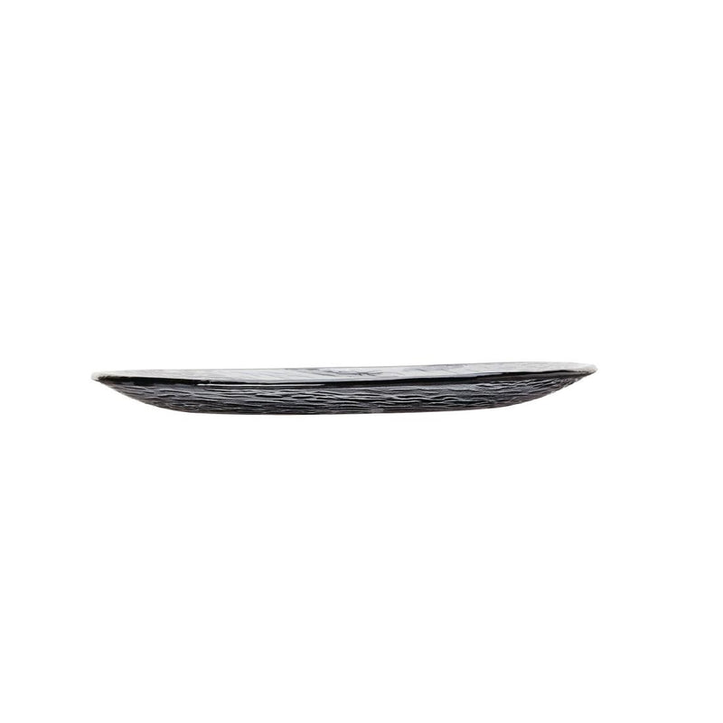 Steelite Scape Glass Platters 300mm Smoked (Pack of 6)