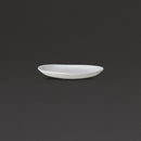 Steelite Scape weiße Melaminplatten, 165 mm, 6 Stück