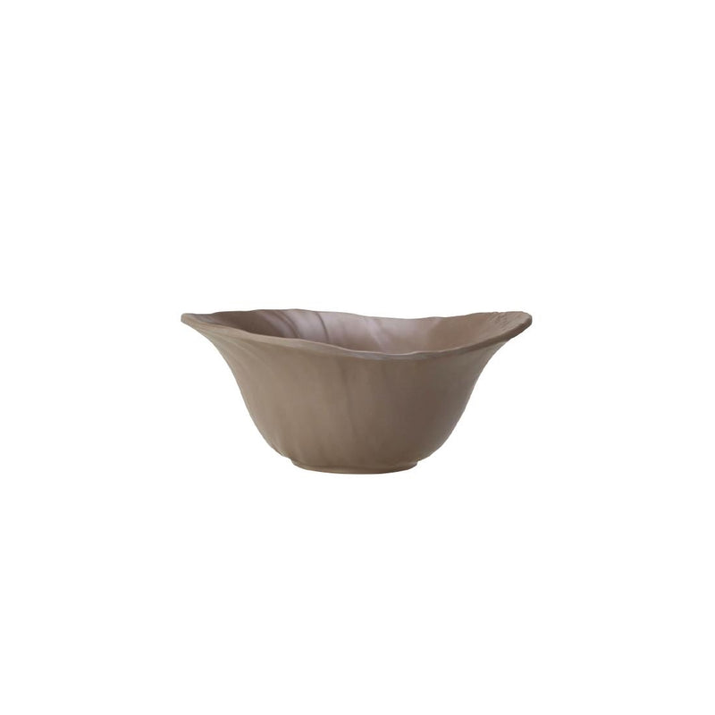 Steelite Scape Mushroom Melamine Deep Bowls 180mm (Pack of 6)