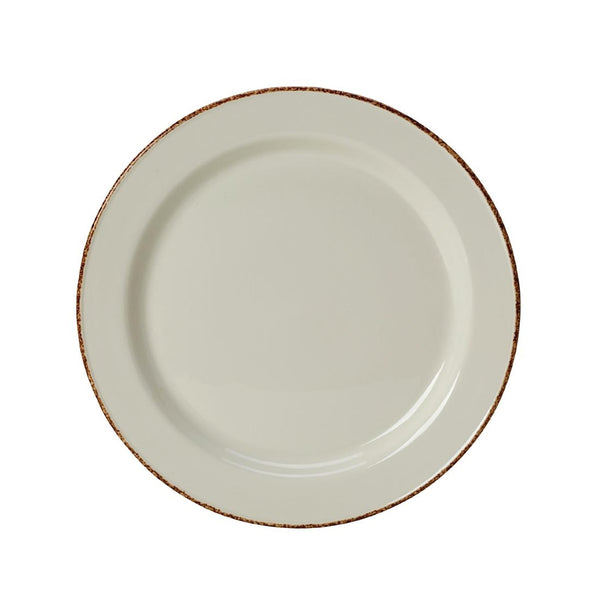 Steelite Brown Dapple Slimline Plates 270mm (Pack of 24)