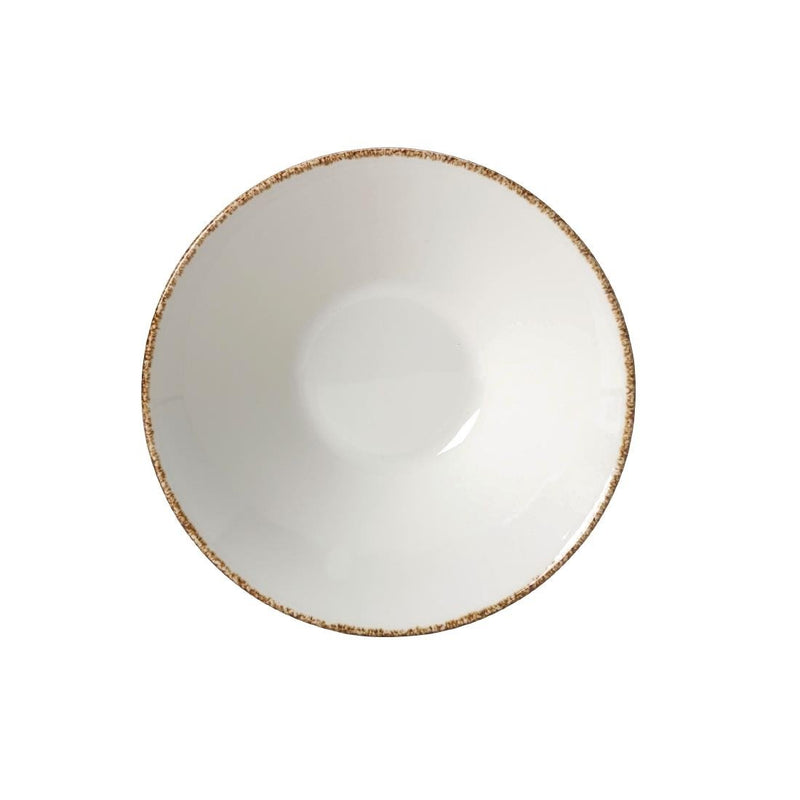 Steelite Brown Dapple Essence Bowl 140mm (Pack of 24)