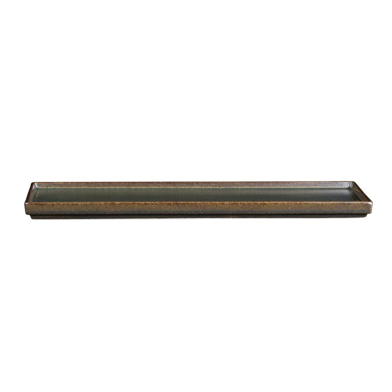 Rene Ozorio Wabi Sabi Rectangular Trays Slate 285mm (Pack of 6)