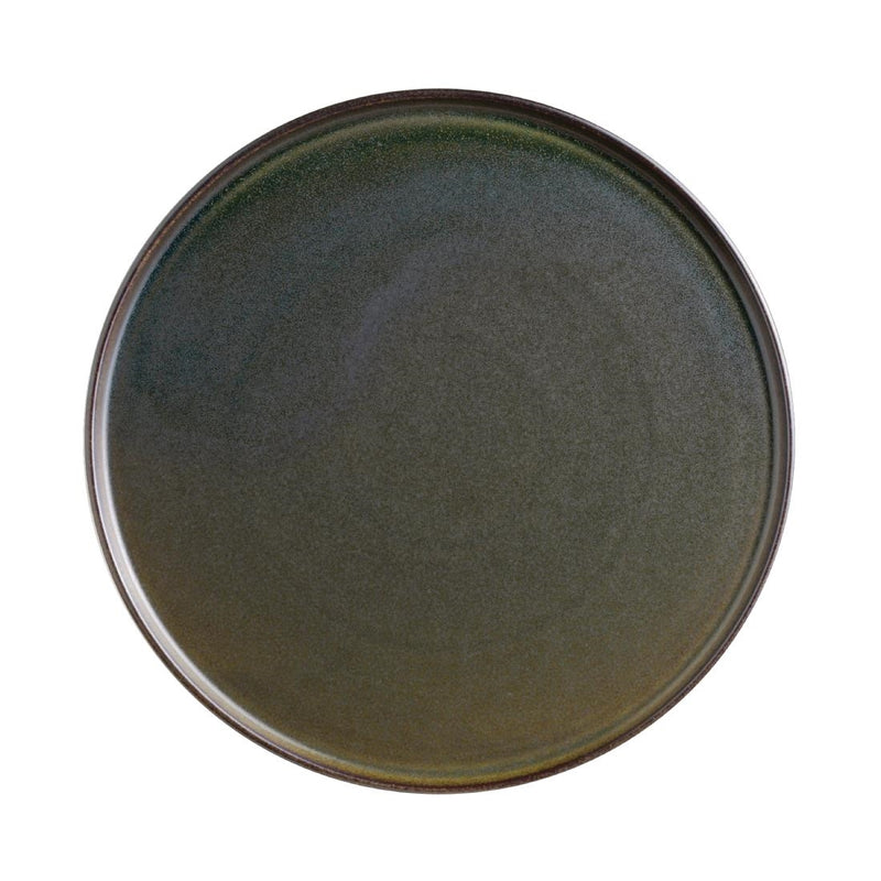 Rene Ozorio Wabi Sabi Runde Tabletts aus Schiefer, 285 mm, 6 Stück