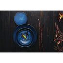 Rene Ozorio Wabi Sabi Coupe Schüsseln, Indigo, 260 mm, 6 Stück