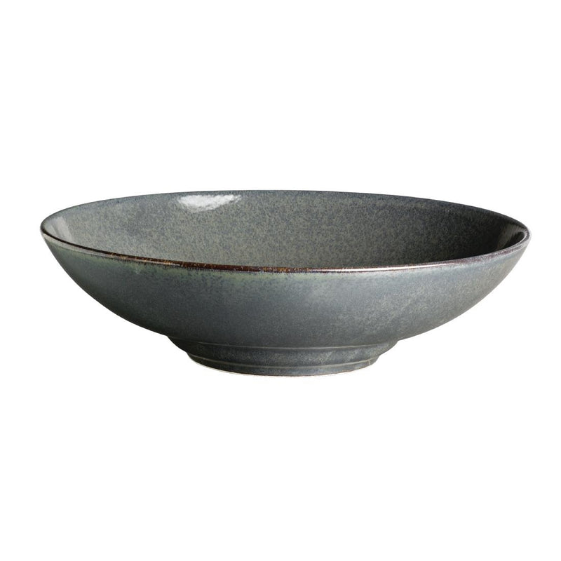 Rene Ozorio Wabi Sabi Rimmed Coupe Bowls Galet 172mm (Pack of 12)