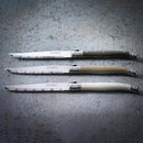 Laguiole Serrated Steak Knives Pepper Handle (Pack of 6)