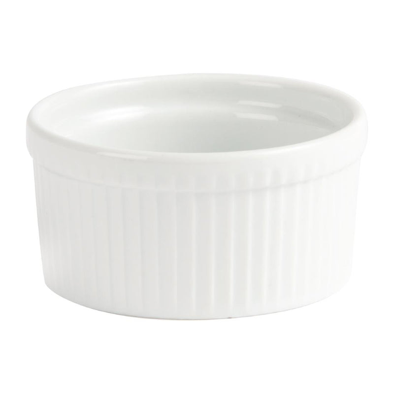 Olympia Whiteware Souffle Dishes 105mm (Pack of 6)