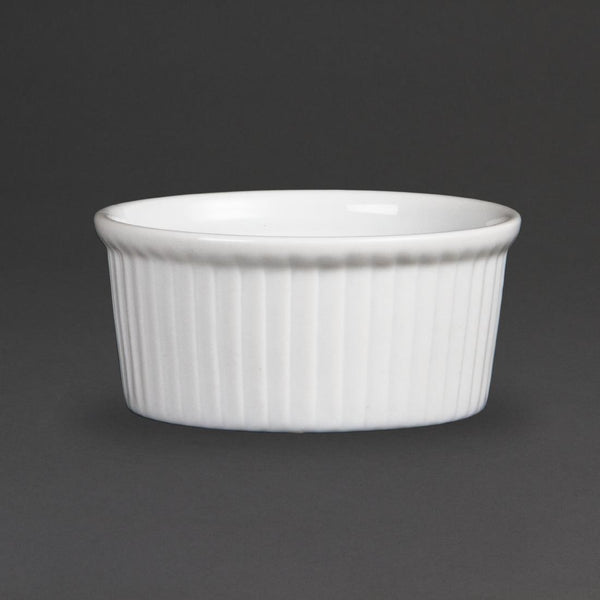 Olympia Whiteware Ramekins 85mm (Pack of 12)