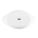 Olympia Whiteware ovale Ohrenschalen, 204 mm, 6 Stück