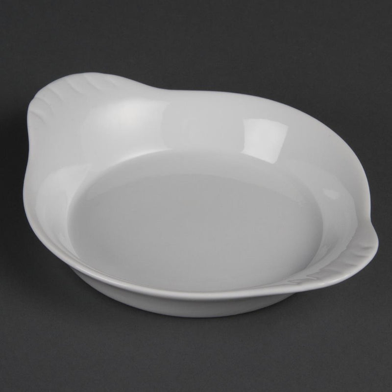 Olympia Whiteware Round Eared Dishes 192x 151mm (Pack of 6)