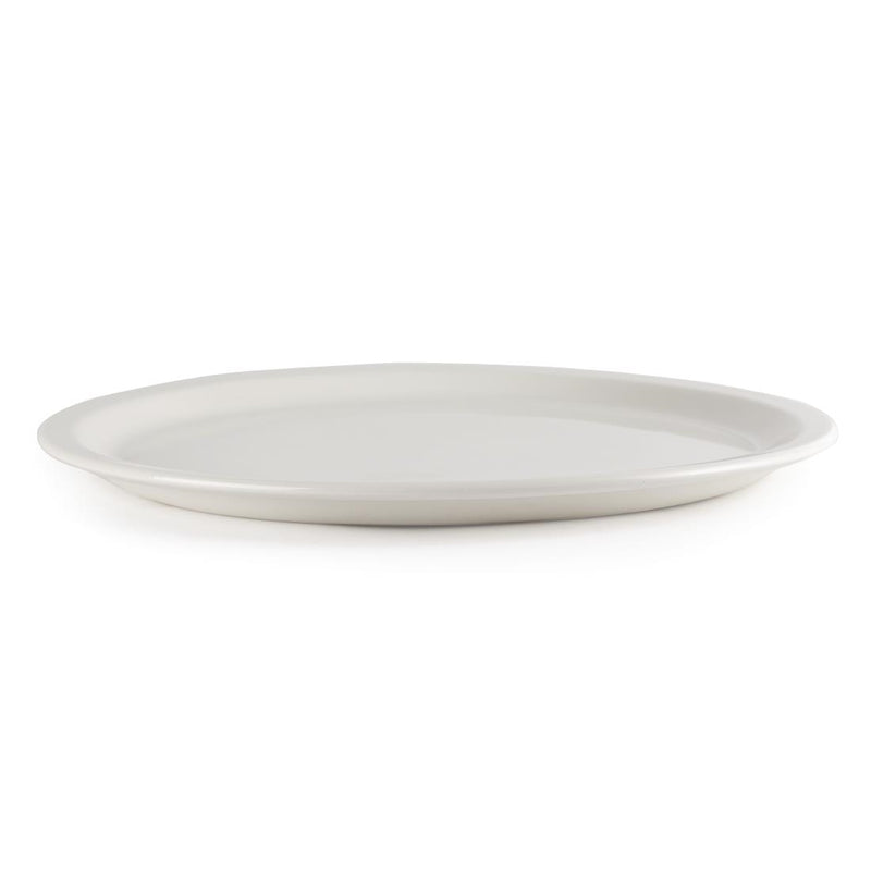 Churchill Plain Whiteware Nova Plates 340mm (Pack of 6)