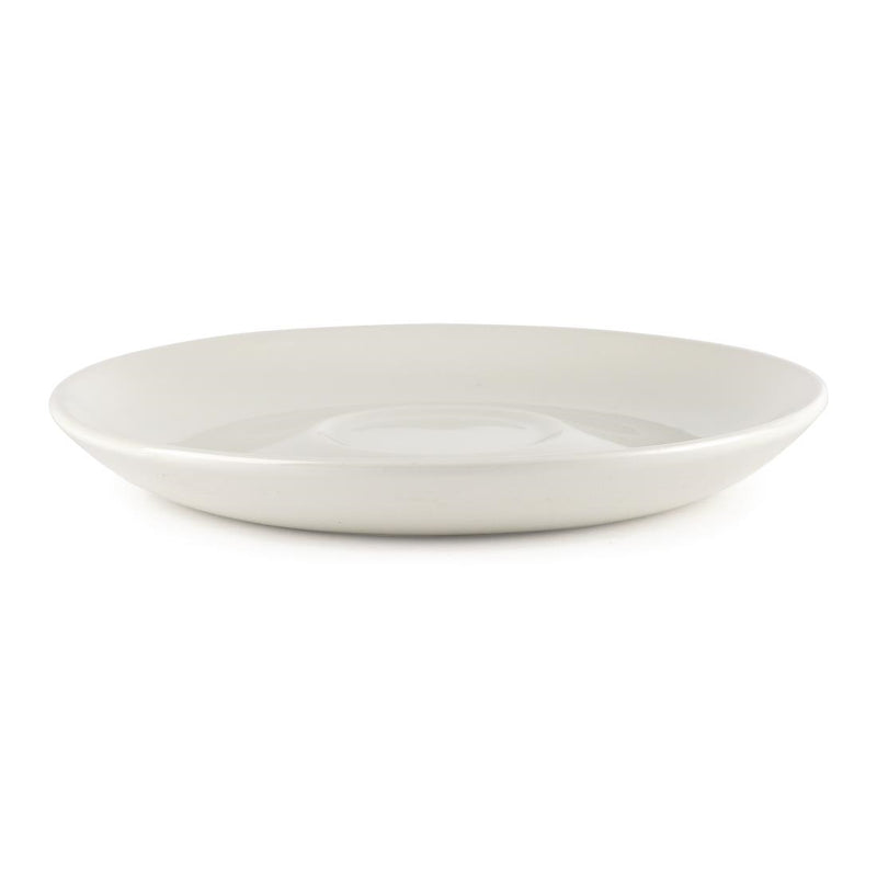 Churchill Plain Whiteware Large Saucers 165mm (Pack of 24)