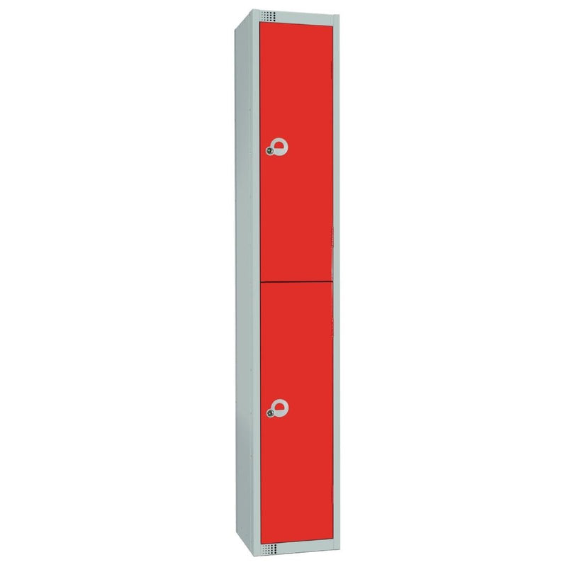 Elite Doppeltür-Vorhängeschloss-Schließfach, Rot