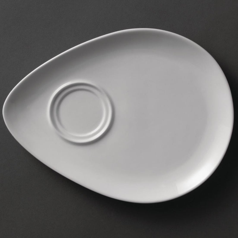 Olympia Whiteware Snack Plates 240mm (Pack of 12)